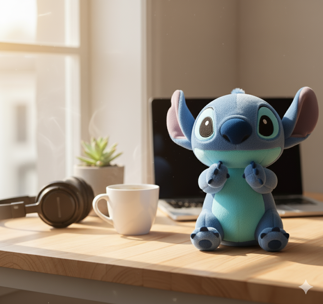 DISNEY STITCH BREATHING TEDDY