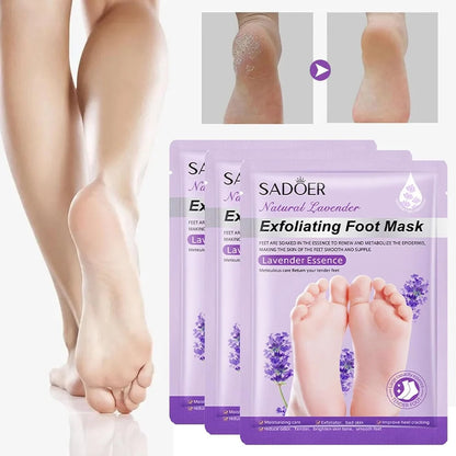 Korean Peeling & Exfoliating Foot Mask for Baby Soft Feet- pack of 5